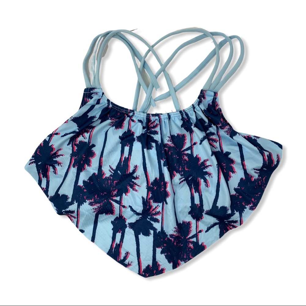 Harper‎ Canyon palm tree bikini top size 14
